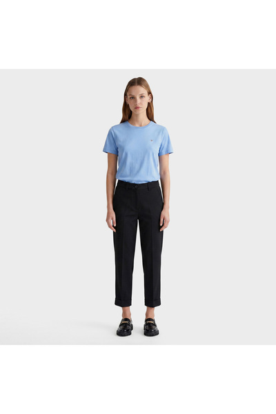 Gant Kadın Siyah Regular Fit Pantolon