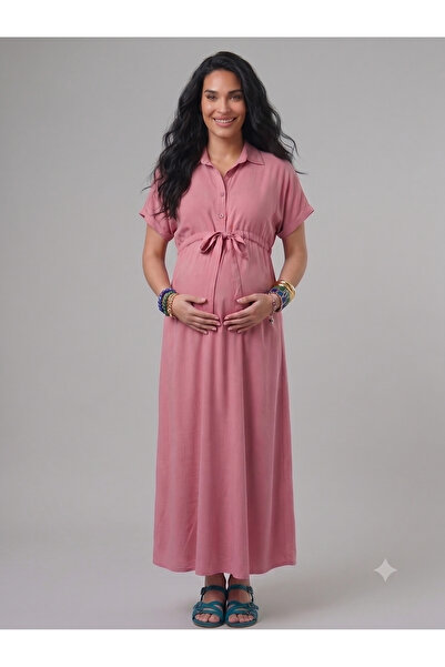 Entarim Maternity Viscon Maxi Dress