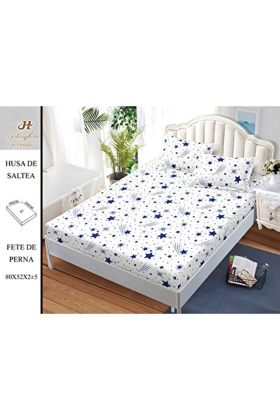 OEM Satin Cotton Bed Cover 2 Persons 3 Pieces with Elastic 180x200 cm, Model ...