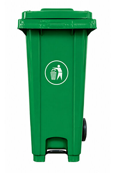ZAHRA Garbage Bin With Wheel & Pedal 240 LTR