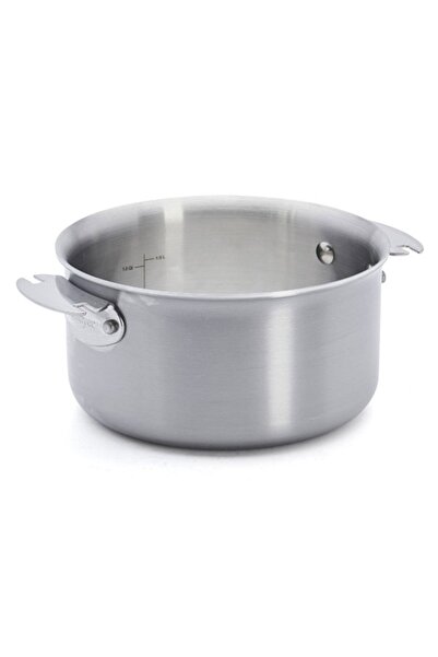 De Buyer Oala/rondela LOQY, de Buyer, 16cm, 1.3l, inox, 3-strat, cu masura in...