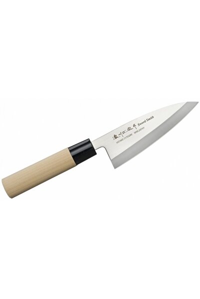 Satake Cutlery Cutit Deba 12 cm Satake Cutlery, inox 420J2, maner din lemn