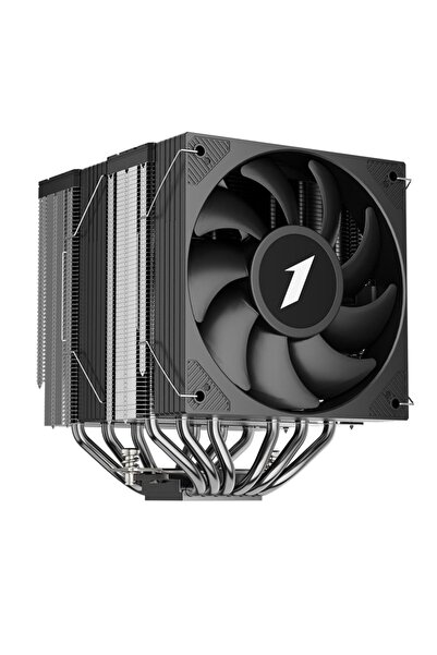 1ST PLAYER CRYO CY12D SİYAH 2X120MM 4PIN PWM AM4-5/LGA 1851-1700 KULE TİPİ İŞ...