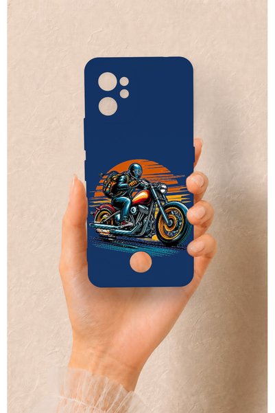 Vip Case Reeder S19 Max Pro Compatible Moto Rider Patterned Silicone Case