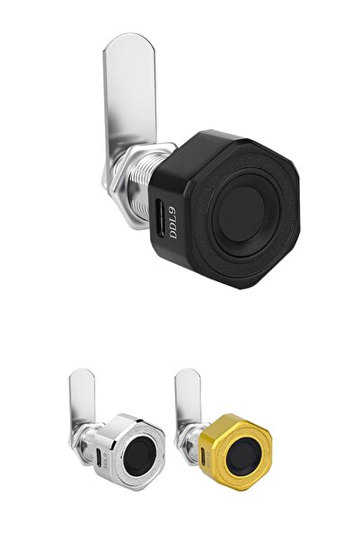 Konk Tools ZD014 Akıllı Parmak İzi Kilidi - Ofis, Dolap ve Çekmece İçin Şarj ...
