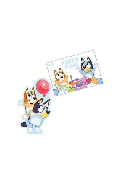 OEM Προσκλήσεις με Φακέλους Bluey 8 τεμάχια (9915645)
