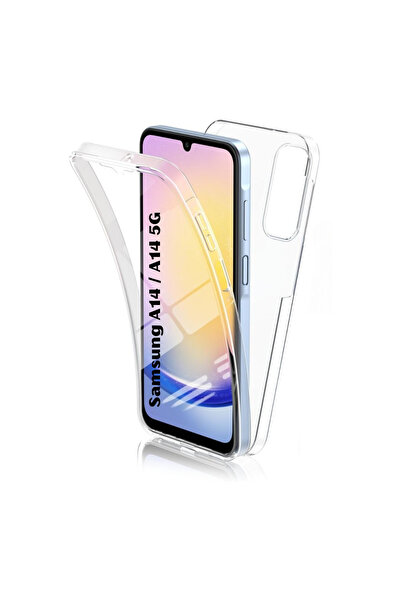 ZetGSM Husă transparentă 360 (față+spate) pentru Samsung Galaxy A14 / A14 5G