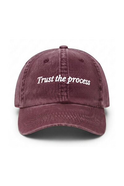 Tresore ''Trust the Process'' Embroidered Washed Cap /''Trust the Process'' E...