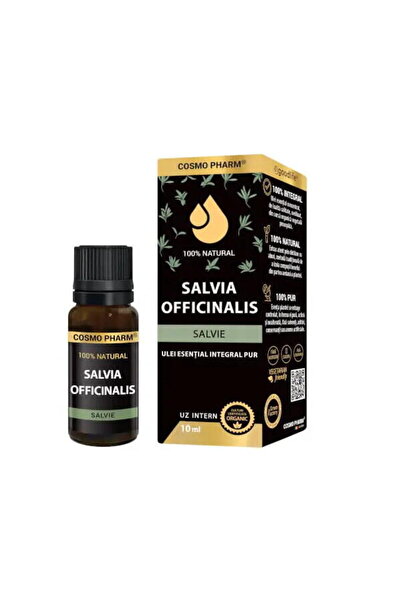 Cosmo Pharm Ulei Esential Integral Pur de Salvie (Uz Intern) 10ml