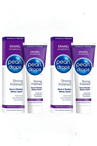 Pearl Drops Strong - 2 Pcs - Stain Remover Whitening Toothpaste 75 ml - Power...
