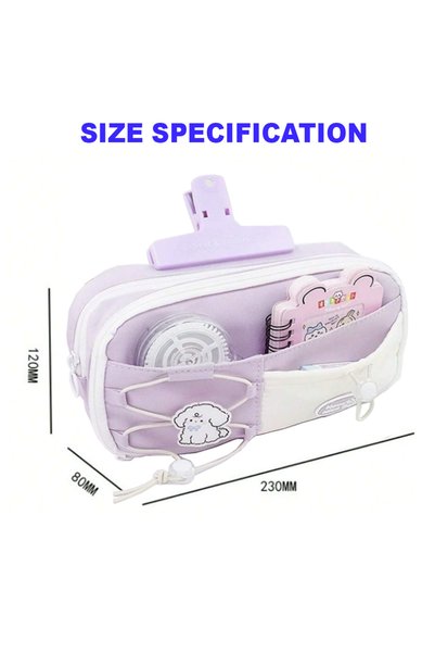 STAR BABiES - Pencil Case With Handle - Purple