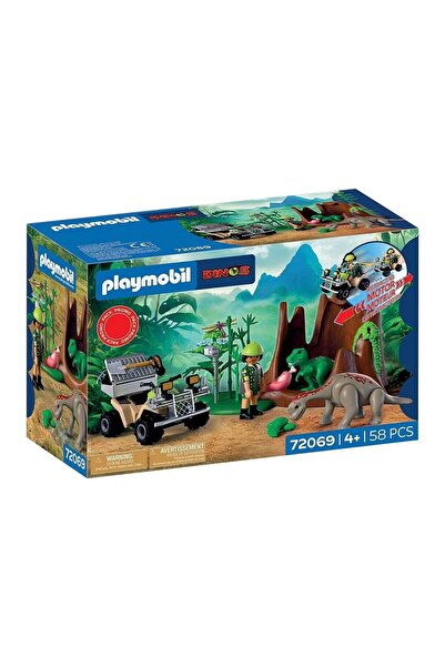 Playmobil Εξερεύνηση στο Καταφύγιο των Δεινοσαύρων (72069)