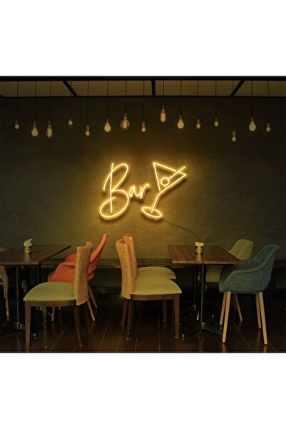 NEON TABELACIM Bar Yazılı ve Şekilli Neon Tabela