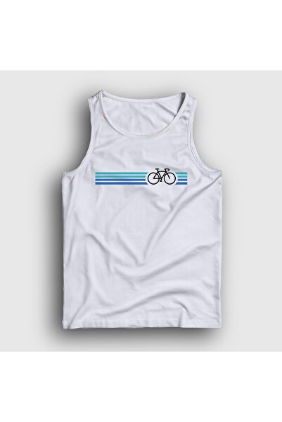 Presmono Unisex White Stripes Bike Gift Cycling Athlete 614279Tt