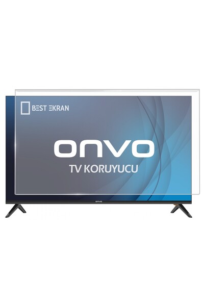 ONVO 65" OV65HTL351 Tv Ekran Koruyucu 165 Ekran smart 4 k OV65HTL351 Kırılmaz...