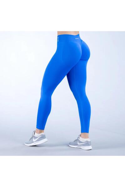 HepsitrentStore Dfyne Seamless Scrunch Leggings – Electric Blue