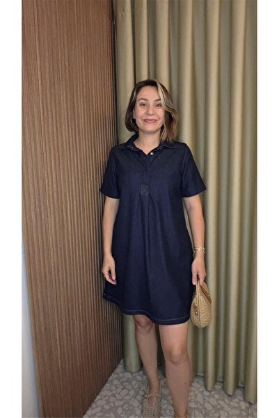 MU&ME BOUTİQUE Dress Short Denim