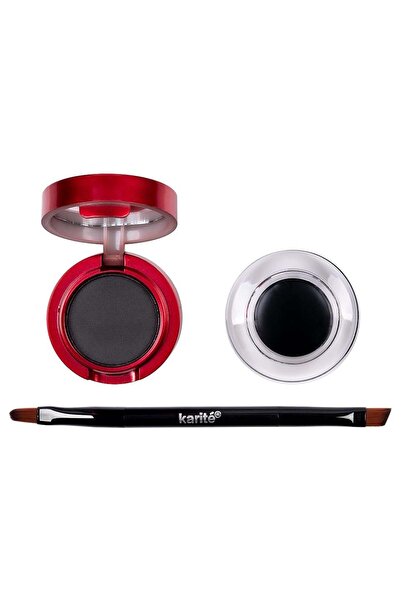KARİTE Eyebrow gel with brush, Karite, Christmas Edition, Black