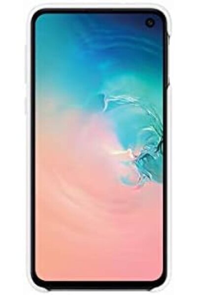 Yıldızan غطاء هاتف محمول من السيليكون لهاتف Galaxy S10e من msa shop، أبيض 931845