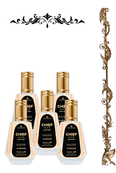 ALREHAB 5 Pieces Chief Elixir Perfume 50ML