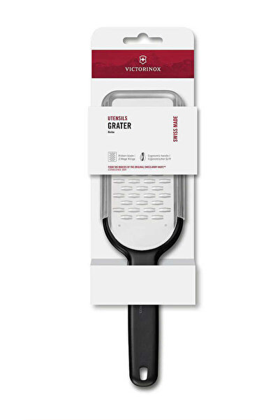 Victorinox VCT-7611160297617-Victorinox 7.6084.3 Şerit Rende, Siyah