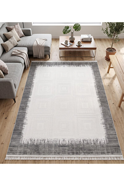 Merinos Elegance Serisi %100 Akrilik Çerçeveli Kendinden Desenli Salon Oturma...