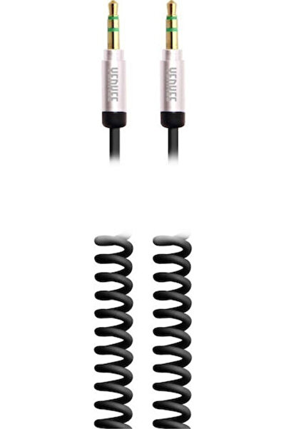 Yenkee Cablu Jack 3.5mm - 3.5mm tată la 3.5mm tată, argintiu, 1.8m, cu termin...