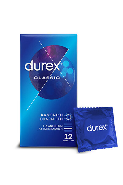 Durex Κλασική Κανονική Εφαρμογή 12 τεμάχια
