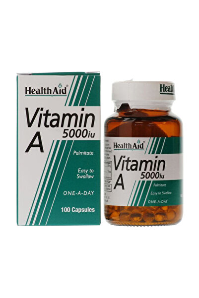Health Aid Βιταμίνη Α 5000 IU Κάψουλες 100