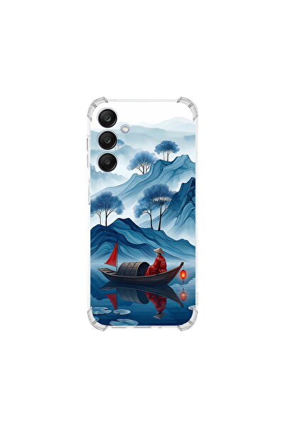 PrintiFy Samsung Galaxy A26 ile Uyumlu Simya Serisi Sonsuz Akış Tasarımlı Uv ...