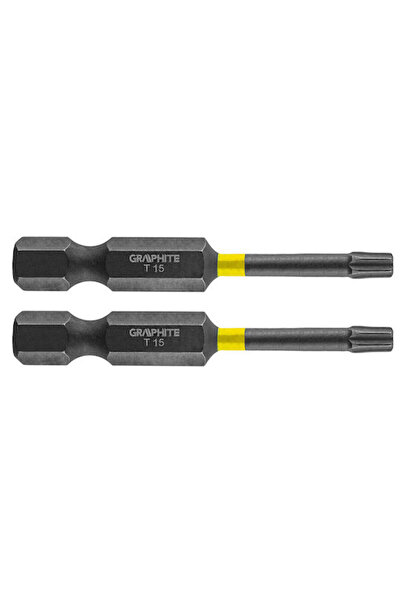 graphite Set de impact cu 2 biți de șurubelniță Torx Cod: 56H524
