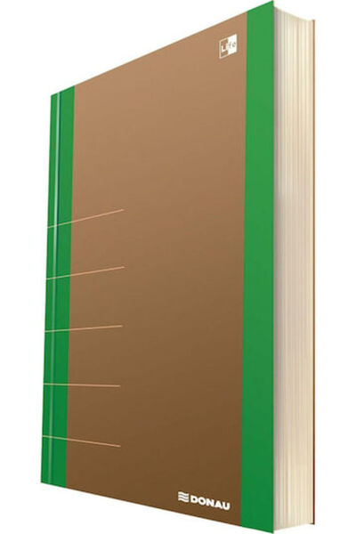 donau Caiet 80 de foi cu linii verticale Verde Cod: 493203