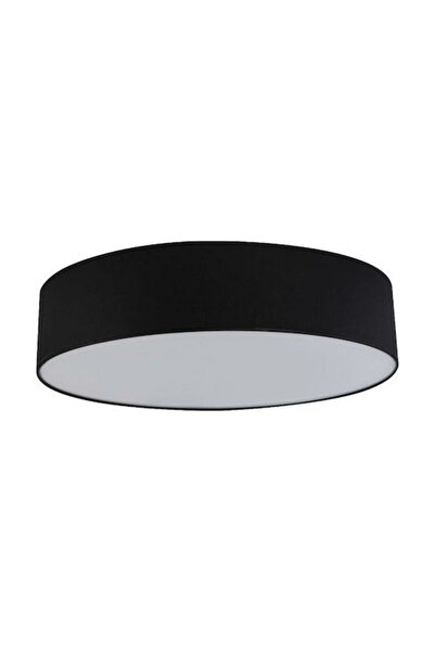 TK-Lighting TK Lighting Rondo Plafonieră 60cm Negru cu soclu E27