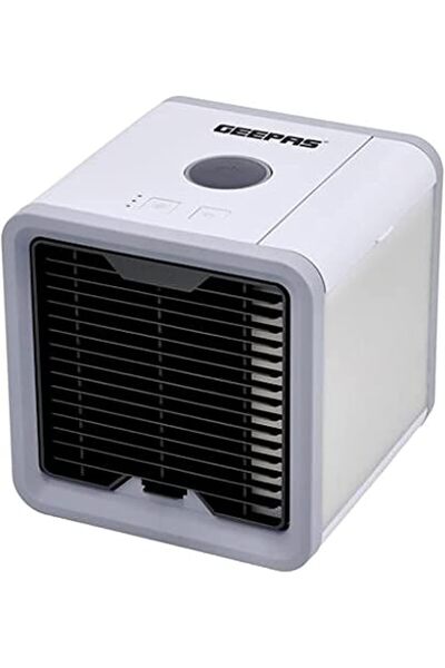 Geepas Mini Air Cooler, 750ml Water Tank, 8 Hours, 3 Speed, LED Night Light, ...