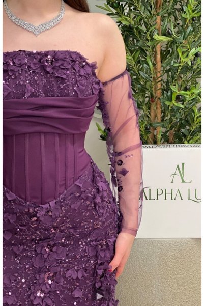 ALPHALUNA Waad Evening Dress