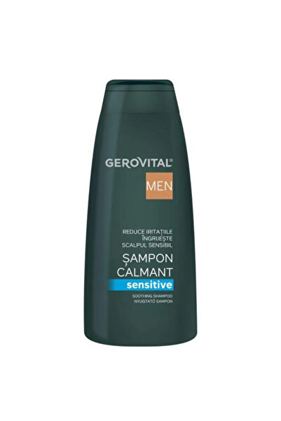 Gerovital Men Sampon Calmant pentru Scalpul Sensibil - Sensitive Soothing Sha...