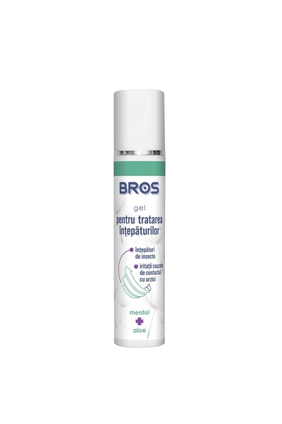 OEM Gel tratare intepaturi insecte cu mentol si aloe 50ml Bros - Calmarea pie...