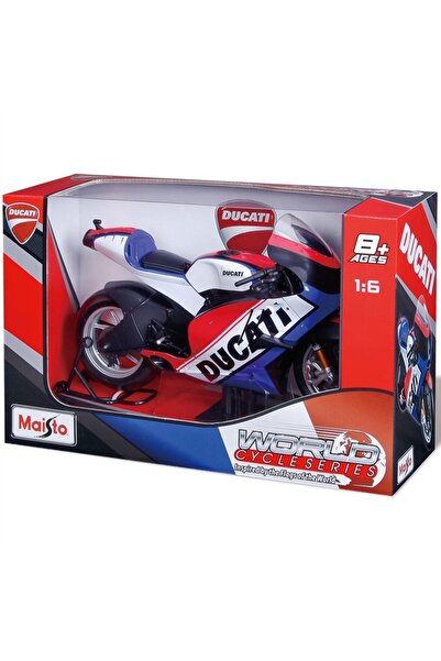 Maisto Diecast 1/6 Ölçek Ducati 2011 France Diecast Model Motosiklet