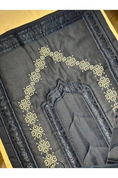 Vinezza Home Collection Dowry 6 Piece Floral Embroidered Etamine Prayer Rug Set Bundle Set