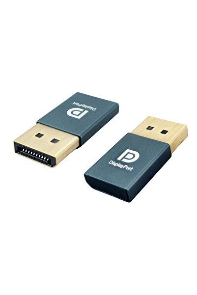 POWERTECH Εικονικό βύσμα DisplayPort CAB-DP082 με LED, 4K/17Hz, γκρι