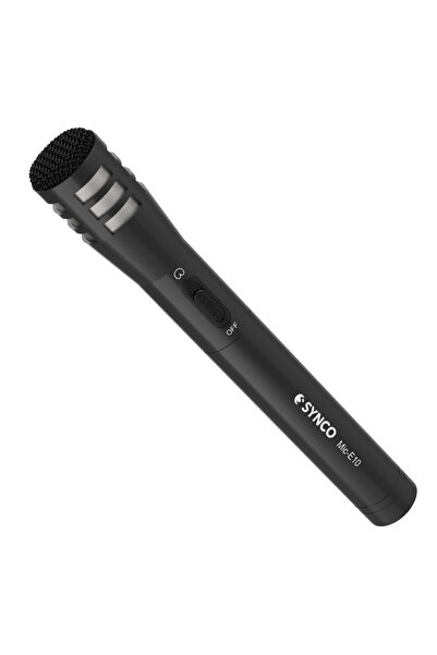 SYNCO μικρόφωνο χειρός SY-E10-MIC, δυναμικό, καρδιοειδές, XLR, μαύρο