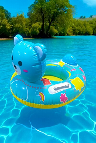 Genel Markalar Deniz Simidi Baby Boat Tutucaklı Ayıcıkı Model 0-4 Yaş