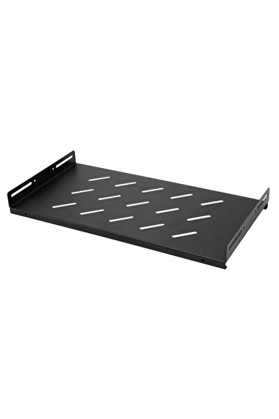 POWERTECH σταθερό ράφι για rack 19" NETW-0042, βάθος 250mm, μαύρο