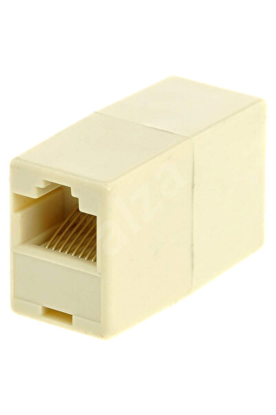 POWERTECH σύνδεσμος (μούφα) RJ45 UTP CAB-N182, 8p8c, λευκό, 5τμχ