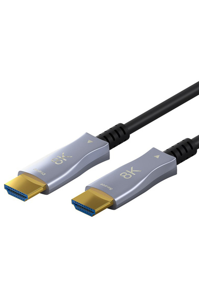 goobay καλώδιο HDMI 2.1 65560 με Ethernet, 8K/60Hz, 48 Gbps, 30m, μαύρο