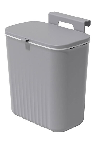 OEM HOME USE κάδος απορριμμάτων HUH-0152, 9lt, 26x16x29cm, γκρι