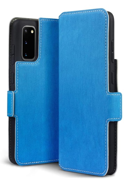 Terrapin Low Profile Θήκη - Πορτοφόλι Samsung Galaxy S20 - Light Blue