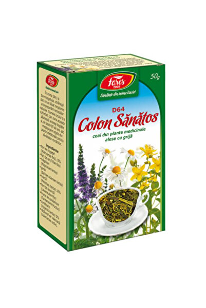 Fares Ceai Colon Sanatos D64 Fares, 50g