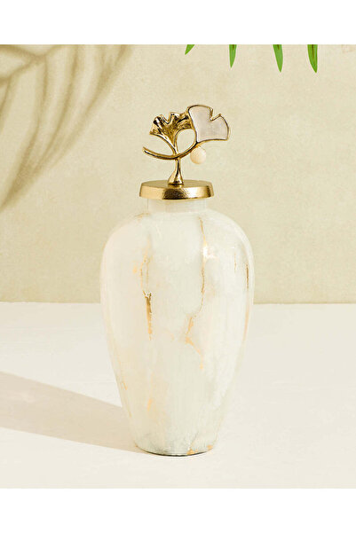 REDTAG Gold Embellished Decorative Jar