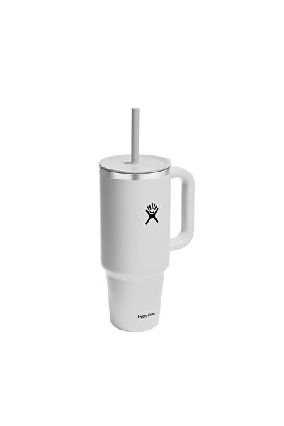 Hydro Flask Termos, Hydro Flask, inox, cu pai, 1183 ml, alb/argintiu